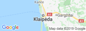 Klaipeda map